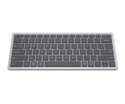Klawiatura bezprzewodowa x-kom Alu Keys Mini Black
